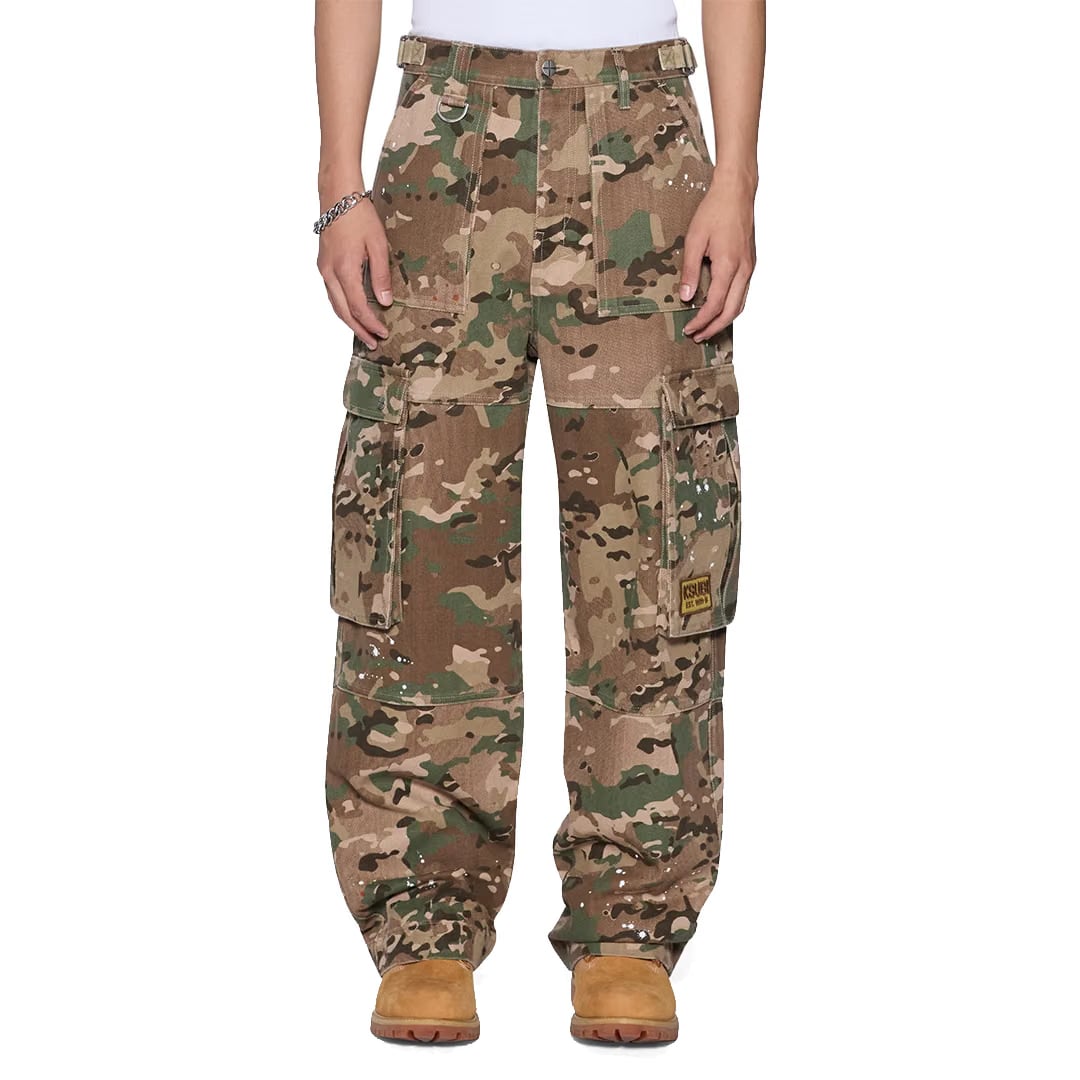 Ksubi TROOPER CARGO PANT WOODLAND CAMO