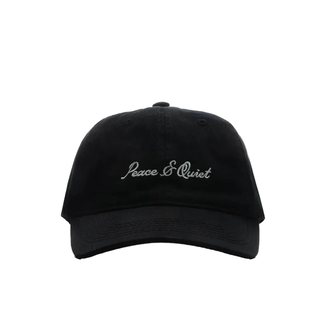 Museum of Peace & Quiet SIGNATURE DAD HAT BLACK