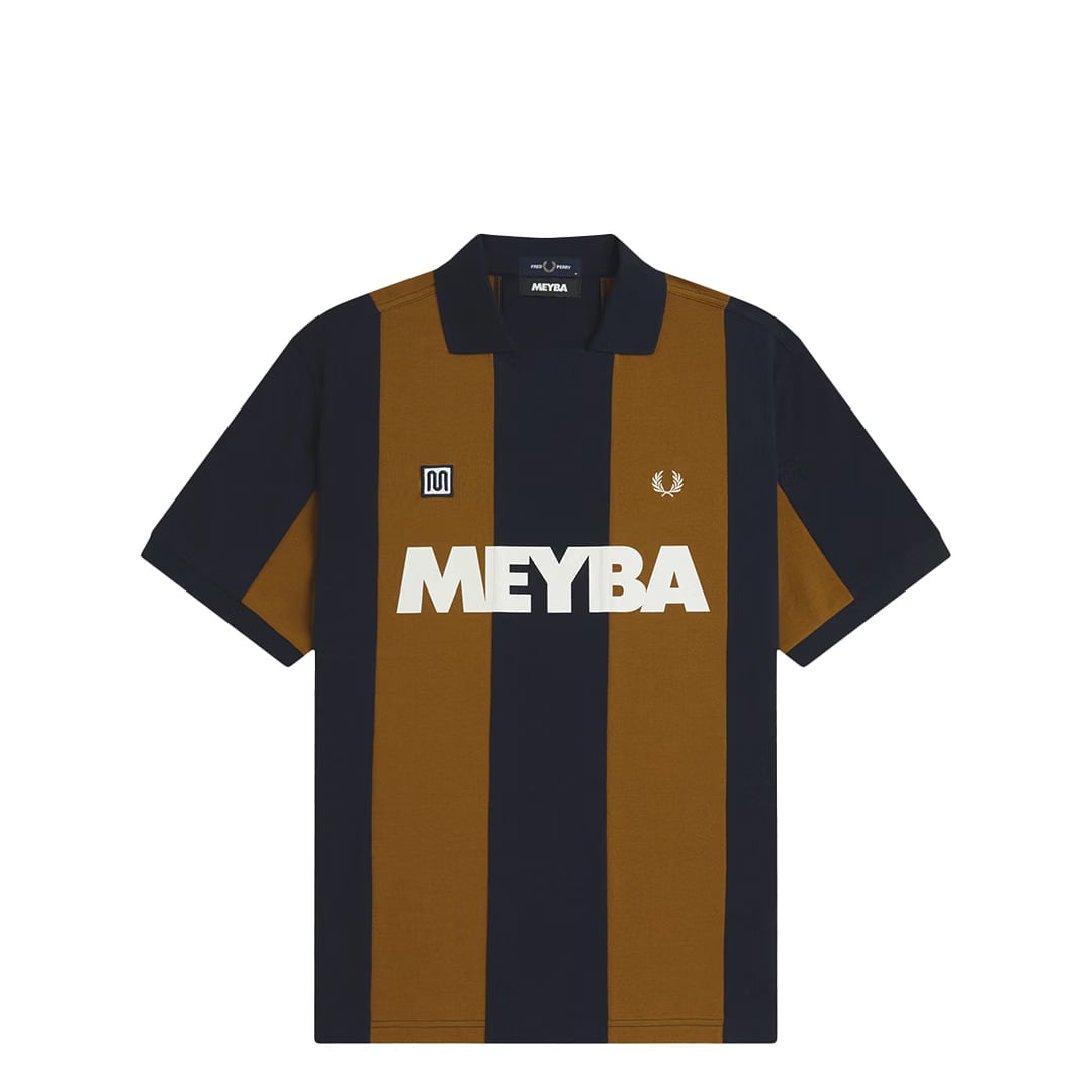 Fred Perry MEYBA X FRED PERRY CUT & SEW T-SHIRT DARK CARAMEL