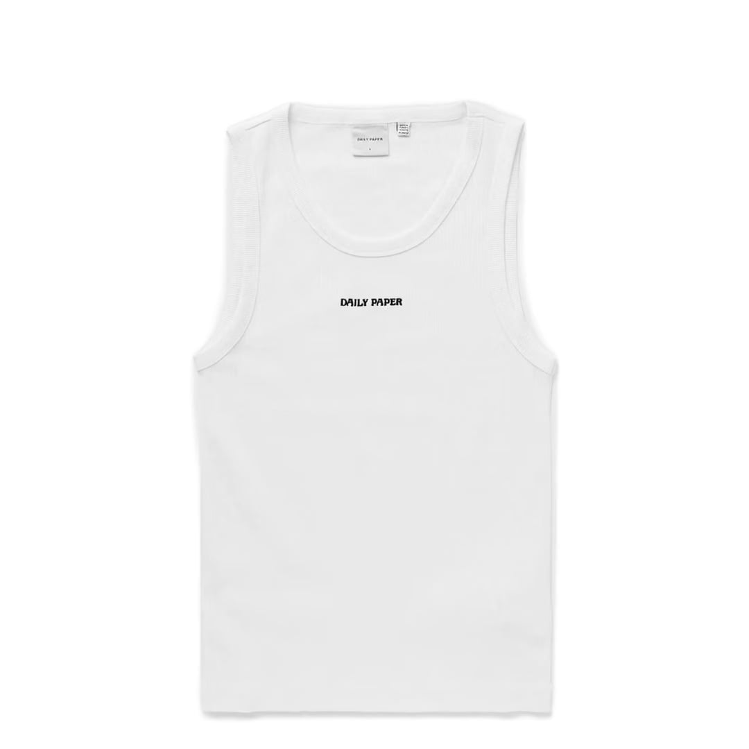 Daily Paper DIAS RIB TANK TOP WHITE