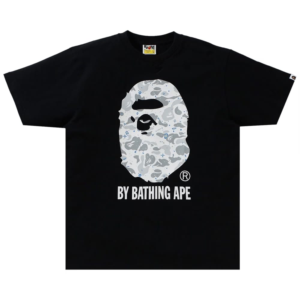 SPACE CAMO BY BATHING APE T-Shirt BLACK