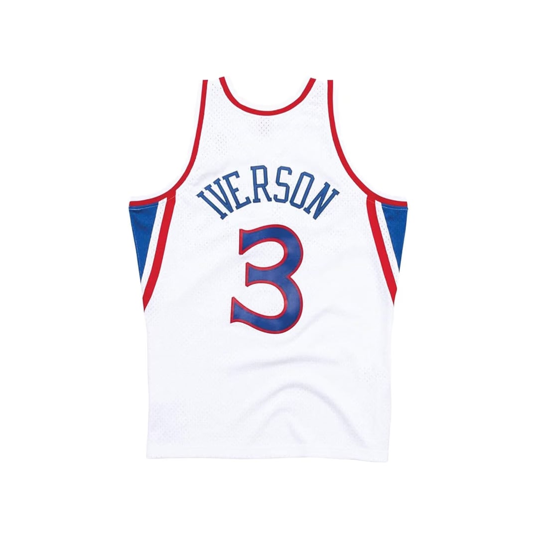 Mitchell & Ness PHILADELPHIA 76ERS ALLEN IVERSON #76 SWINGMAN JERSEY