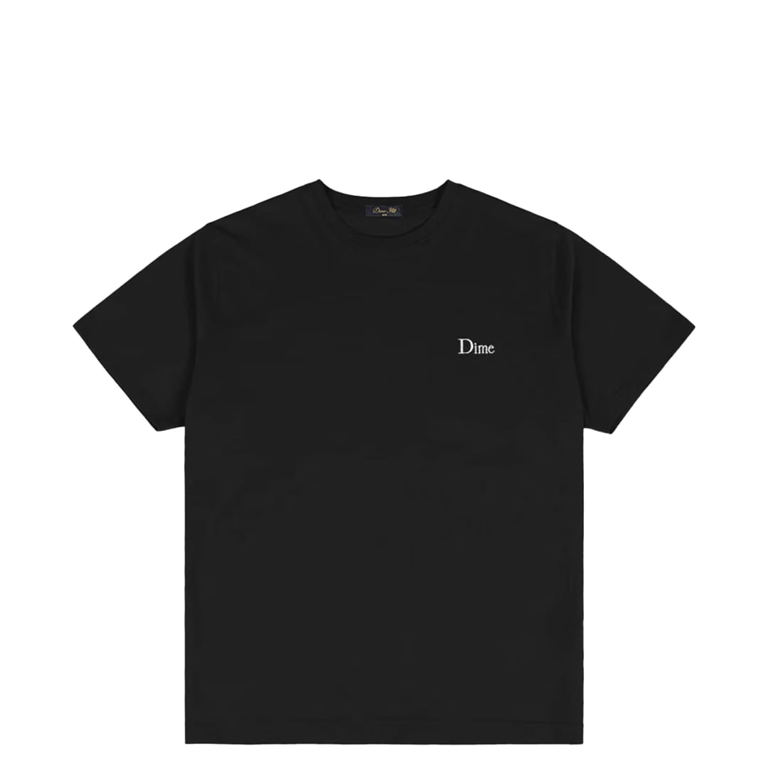 Dime CLASSIC SMALL LOGO T-SHIRT BLACK