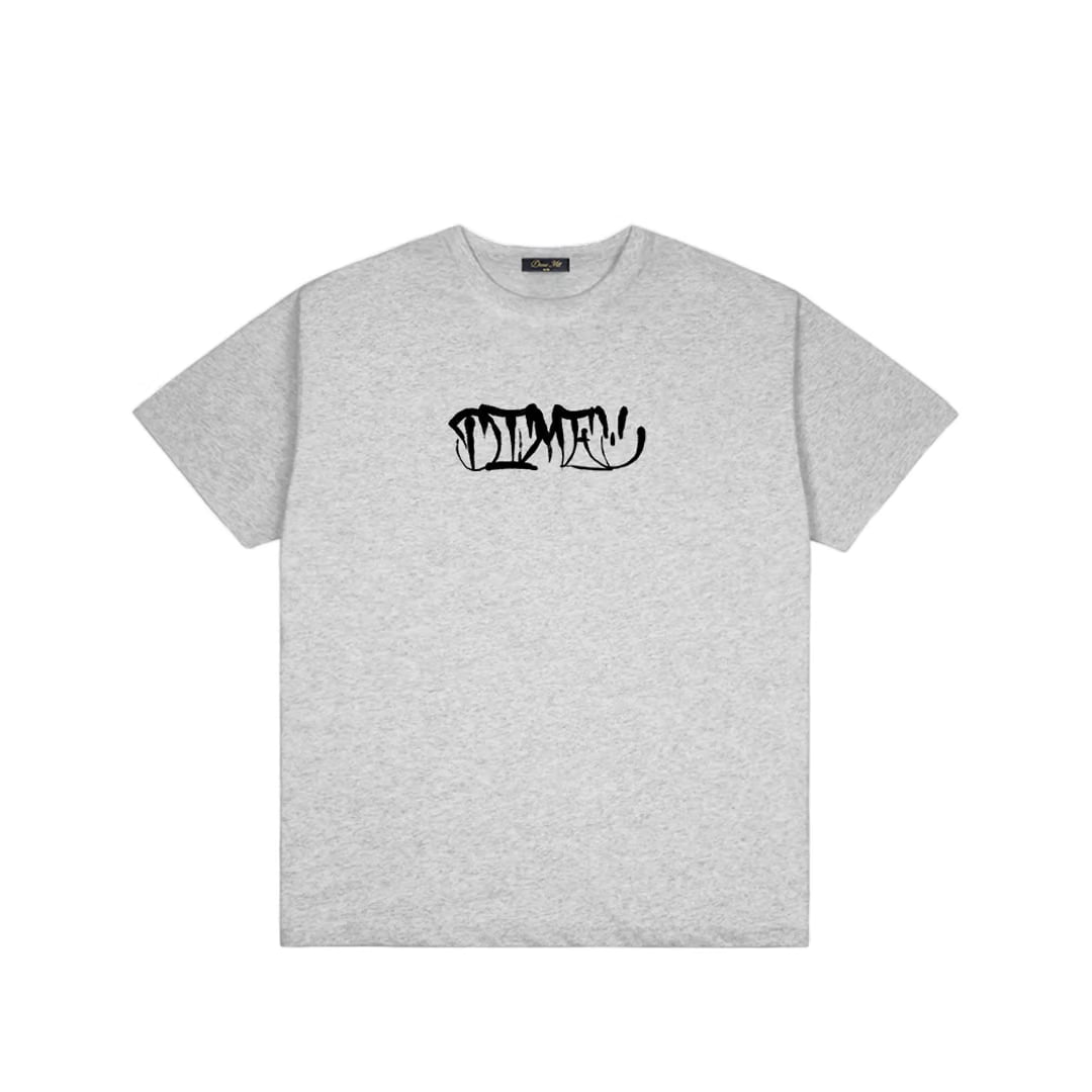 Dime BRUSH T-SHIRT HEATHER GREY