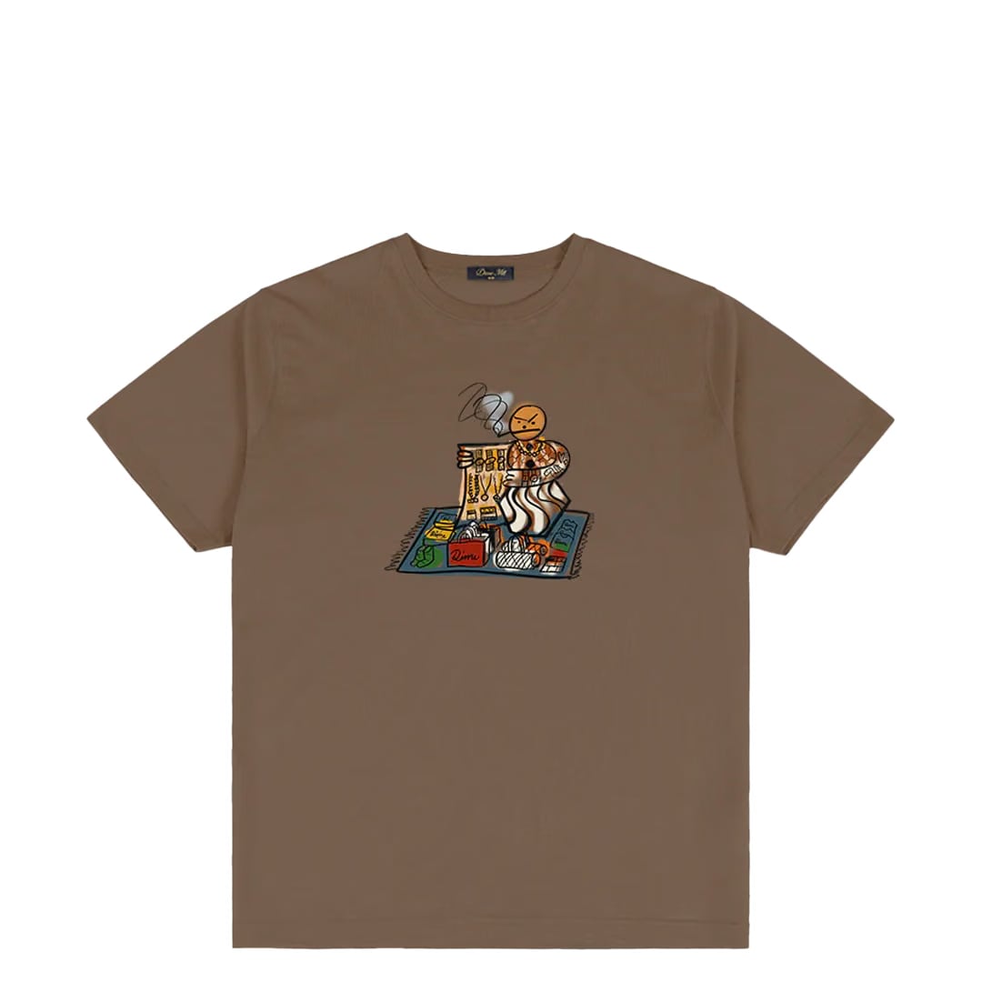 Dime SNACKMAN DEALER T-SHIRT CHOCOLATE