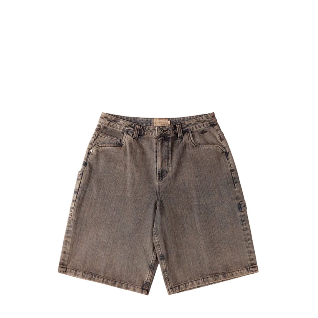 Dime CLASSIC DENIM SHORTS PREMIUM BROWN