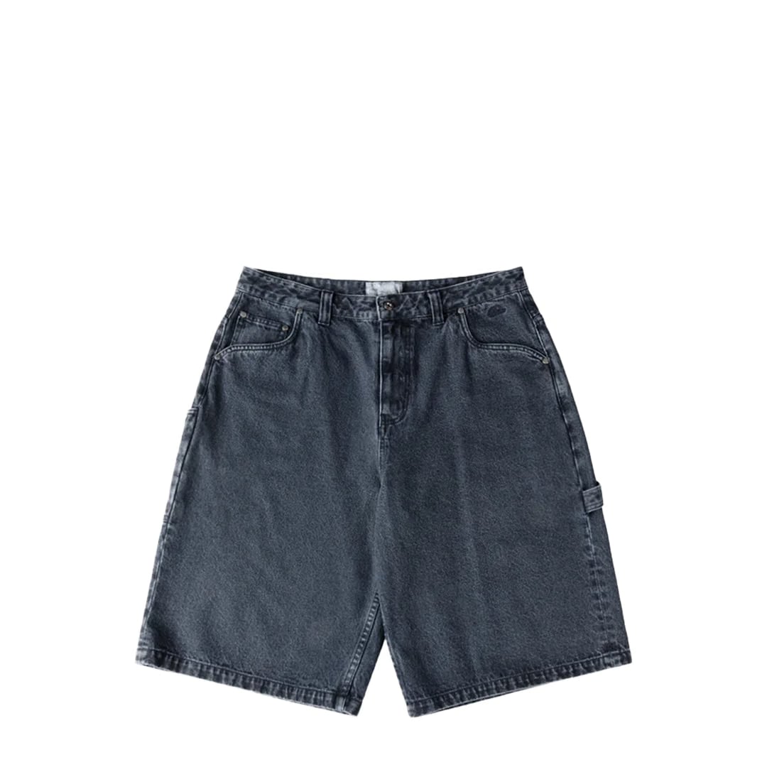 Dime CLASSIC DENIM SHORTS OVERDYED BLUE