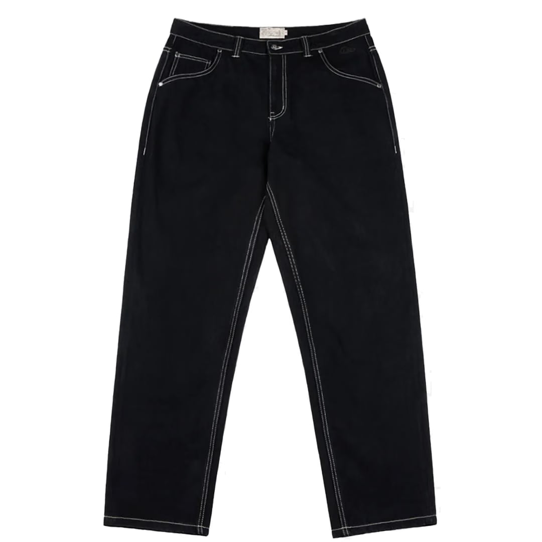 Dime STRAIGHT DENIM PANTS BLACK