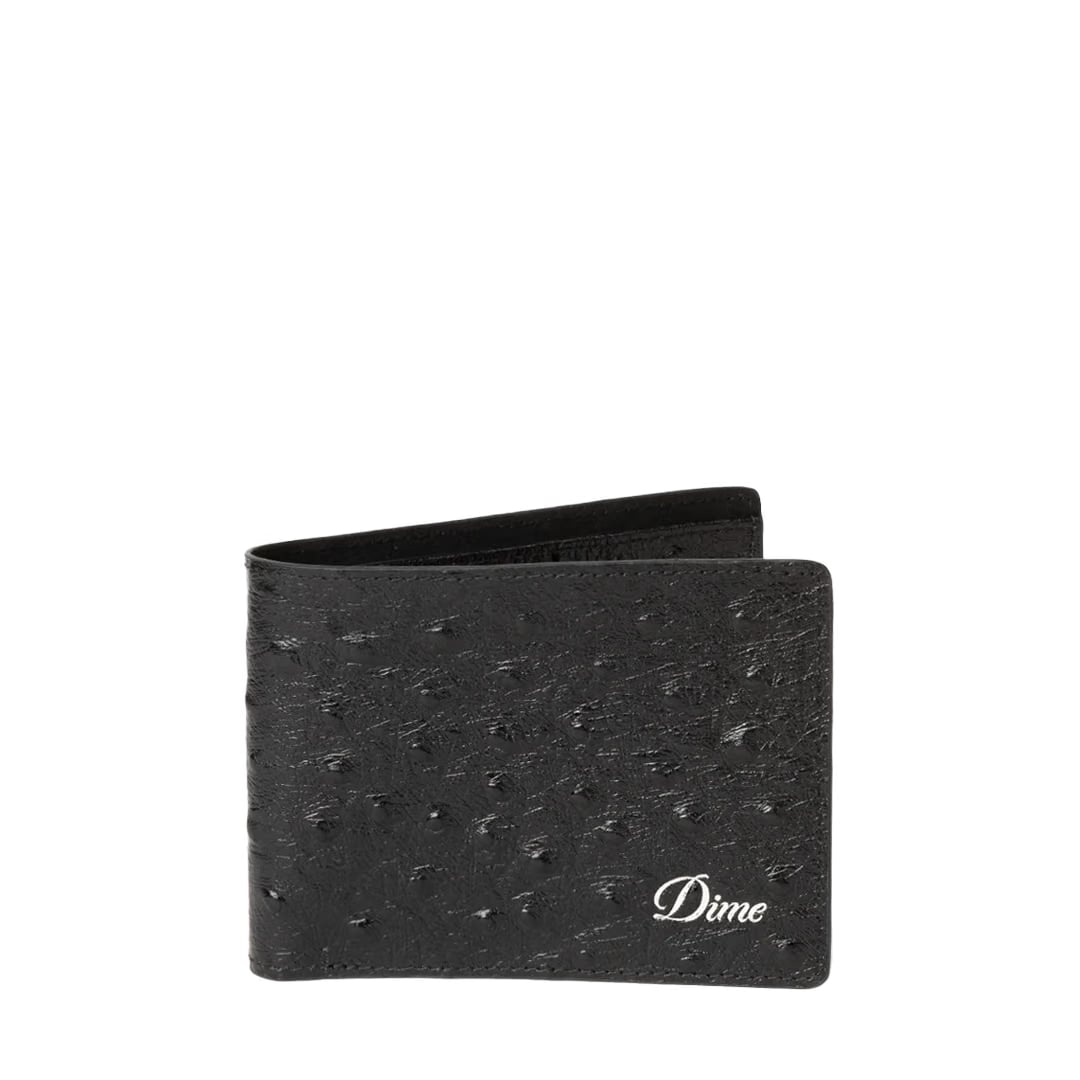 Dime FAUXSTRICH WALLET BLACK