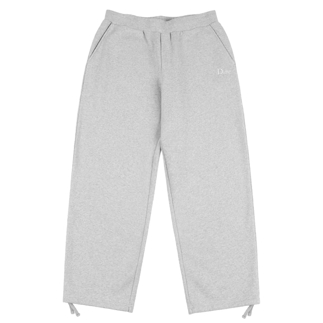 Dime CLASSIC SMALL LOGO SWEATPANTS HEATHER GRAY