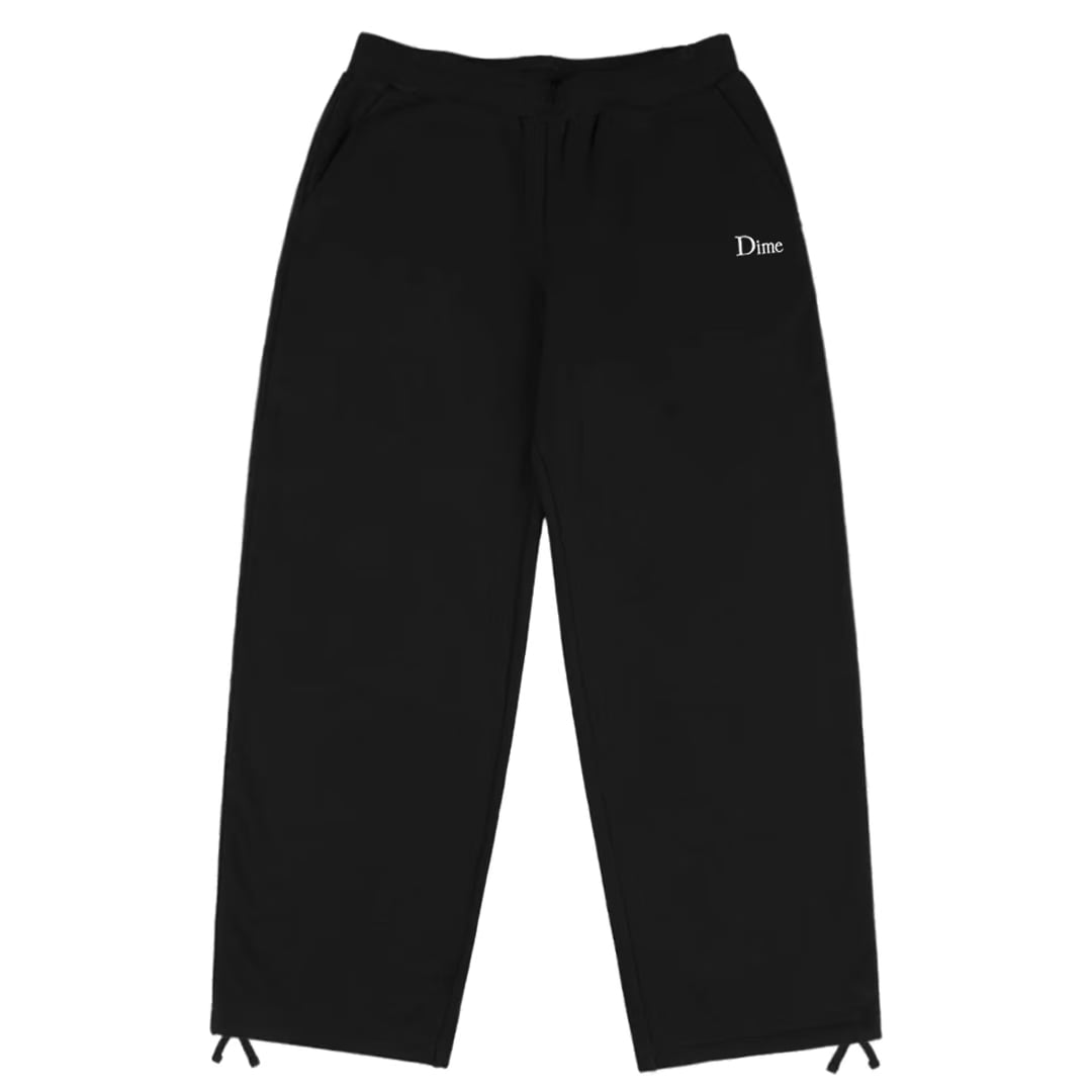 Dime CLASSIC SMALL LOGO SWEATPANTS BLACK
