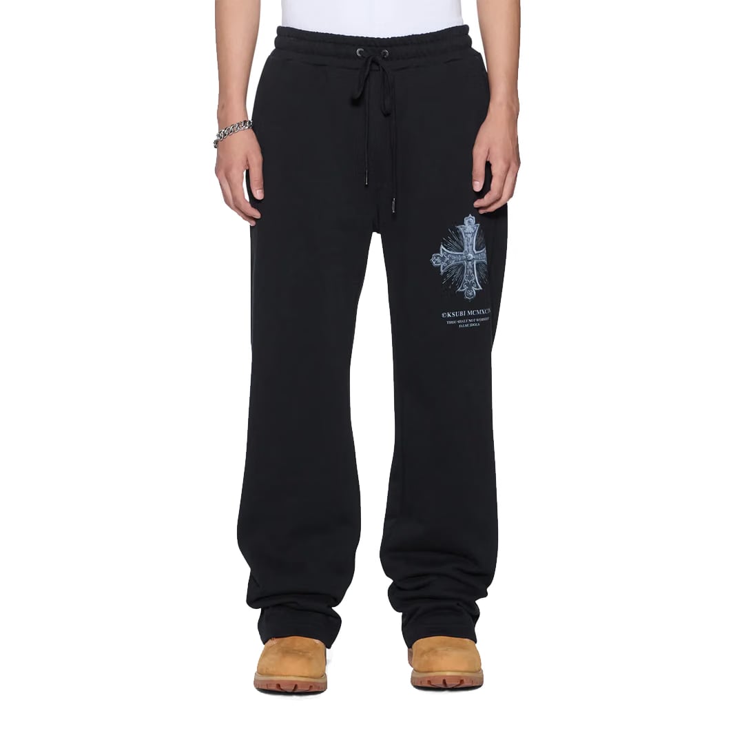 Ksubi FALSE IDOLS SYNTHESIS TRACK PANTS JET BLACK