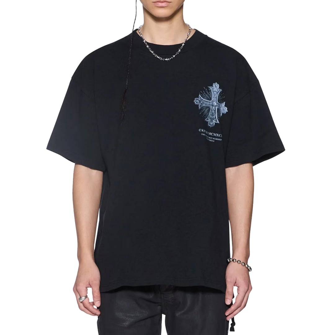 Ksubi FALSE IDOLS EKCESS SS TEE JET BLACK
