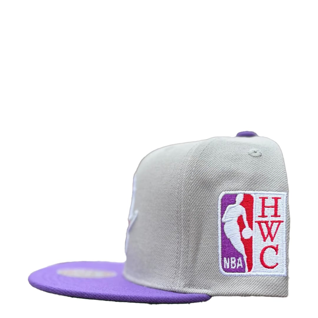 Mitchell & Ness NBA 1995 TORONTO RAPTORS HWC SNAPBACK GREY/PURPLE