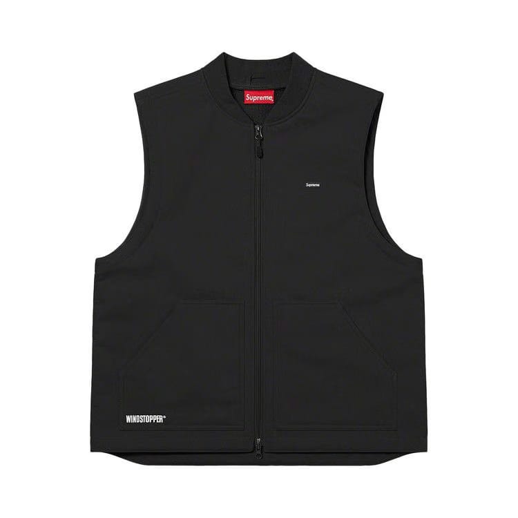 Supreme x WINDSTOPPER Work Vest Black