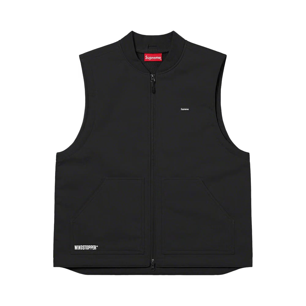 Supreme x WINDSTOPPER Work Vest Black