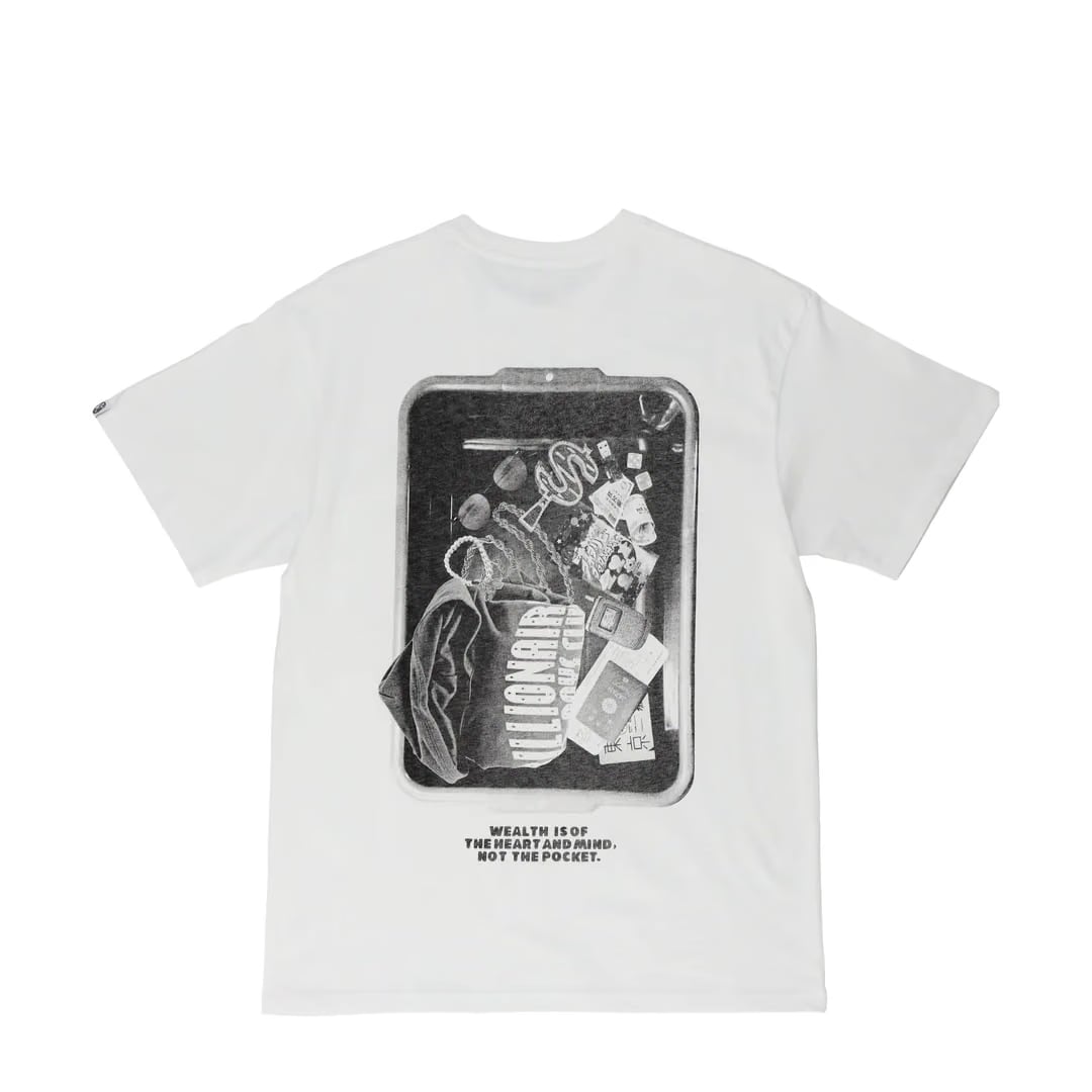 Billionaire Boys Club FIRST CLASS SHORT SLEEVE T-SHIRT WHITE