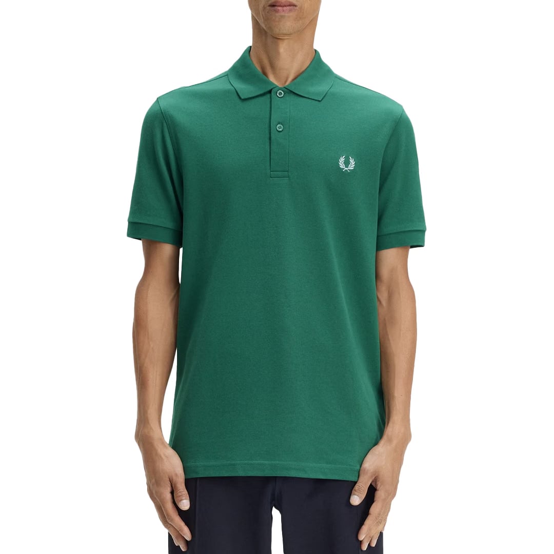 Fred Perry THE FRED PERRY SHIRT SPORT GREEN & LIGHT ICE