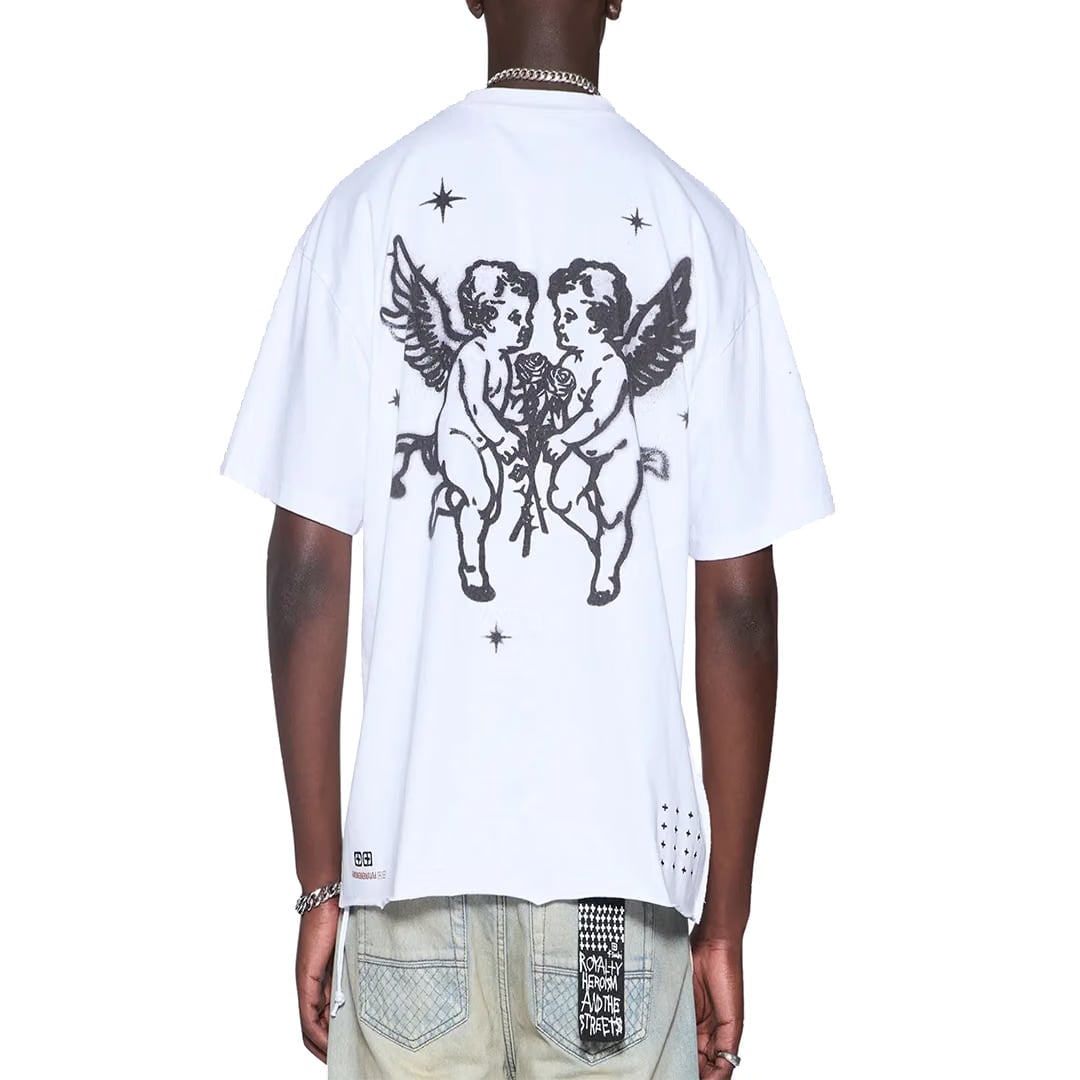 Ksubi CHERUB HALEN SS T-SHIRT WHITE