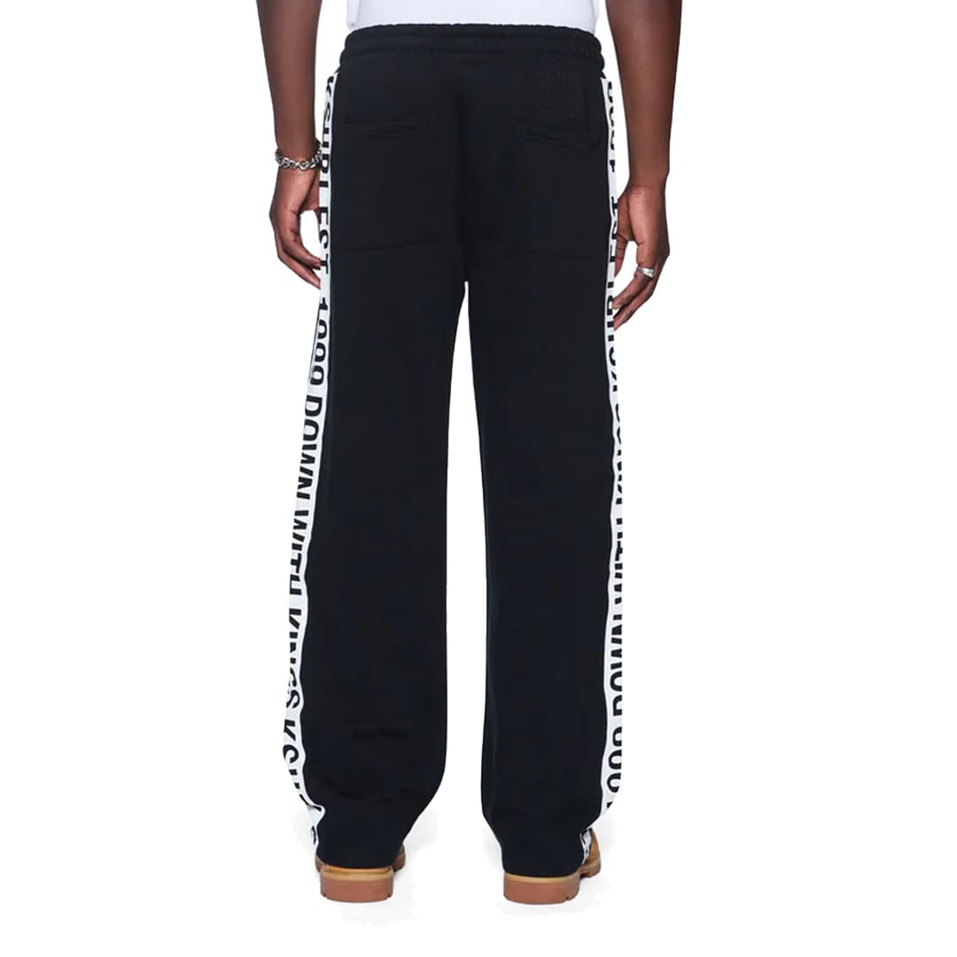 Ksubi KINGS SYNTHESIS TRACK PANTS BLACK