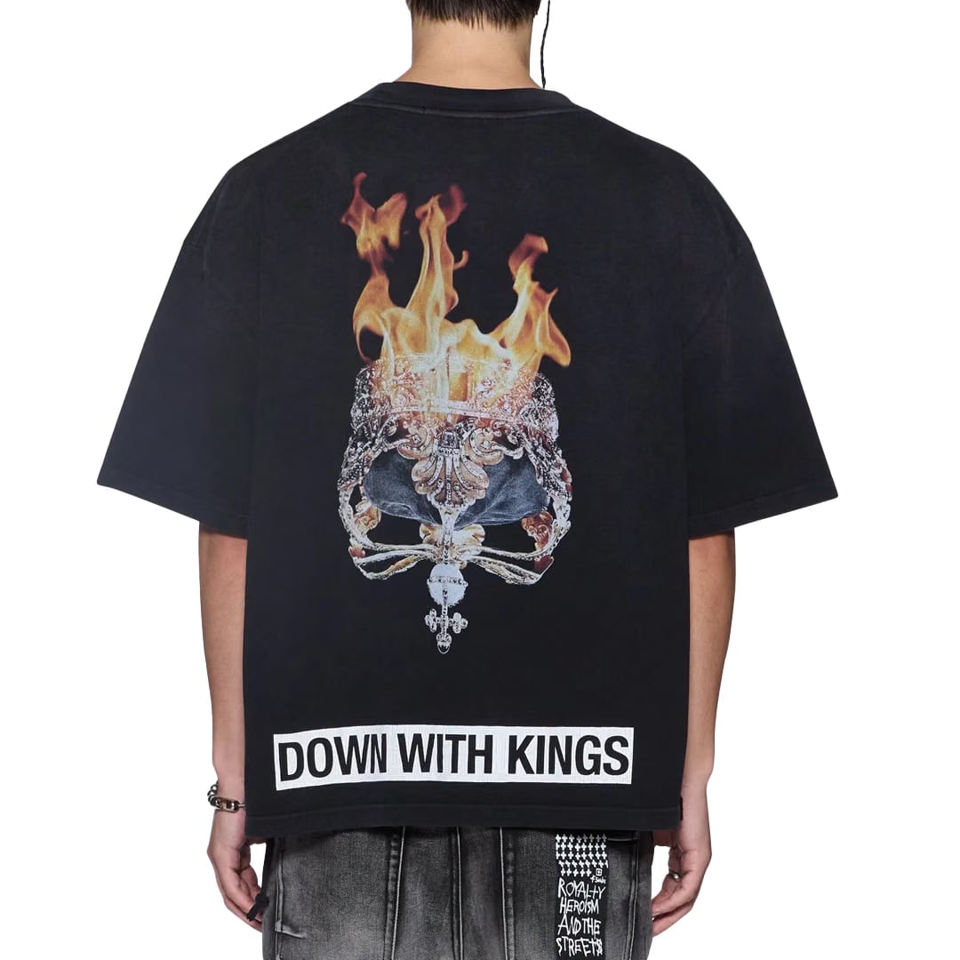 Ksubi KINGS HALEN SS T-SHIRT BLACK