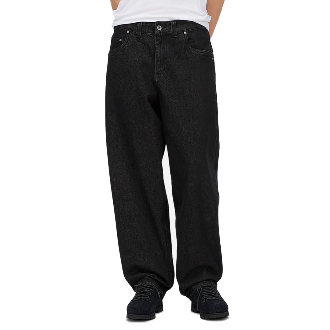 Dime BAGGY DENIM PANTS BLACK WASHED