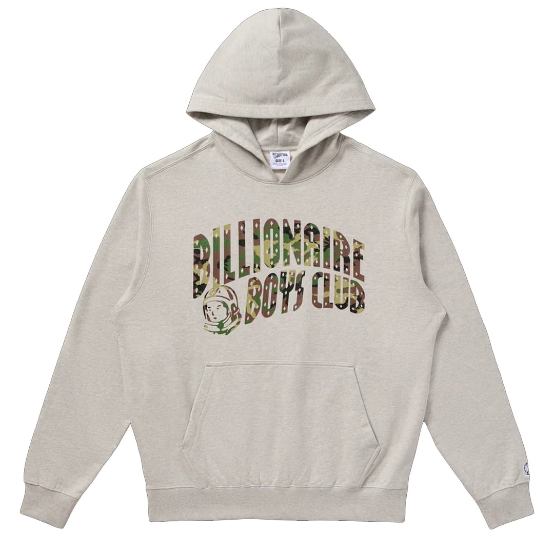 Billionaire Boys Club CAMO HOODIE HEATHER GREY