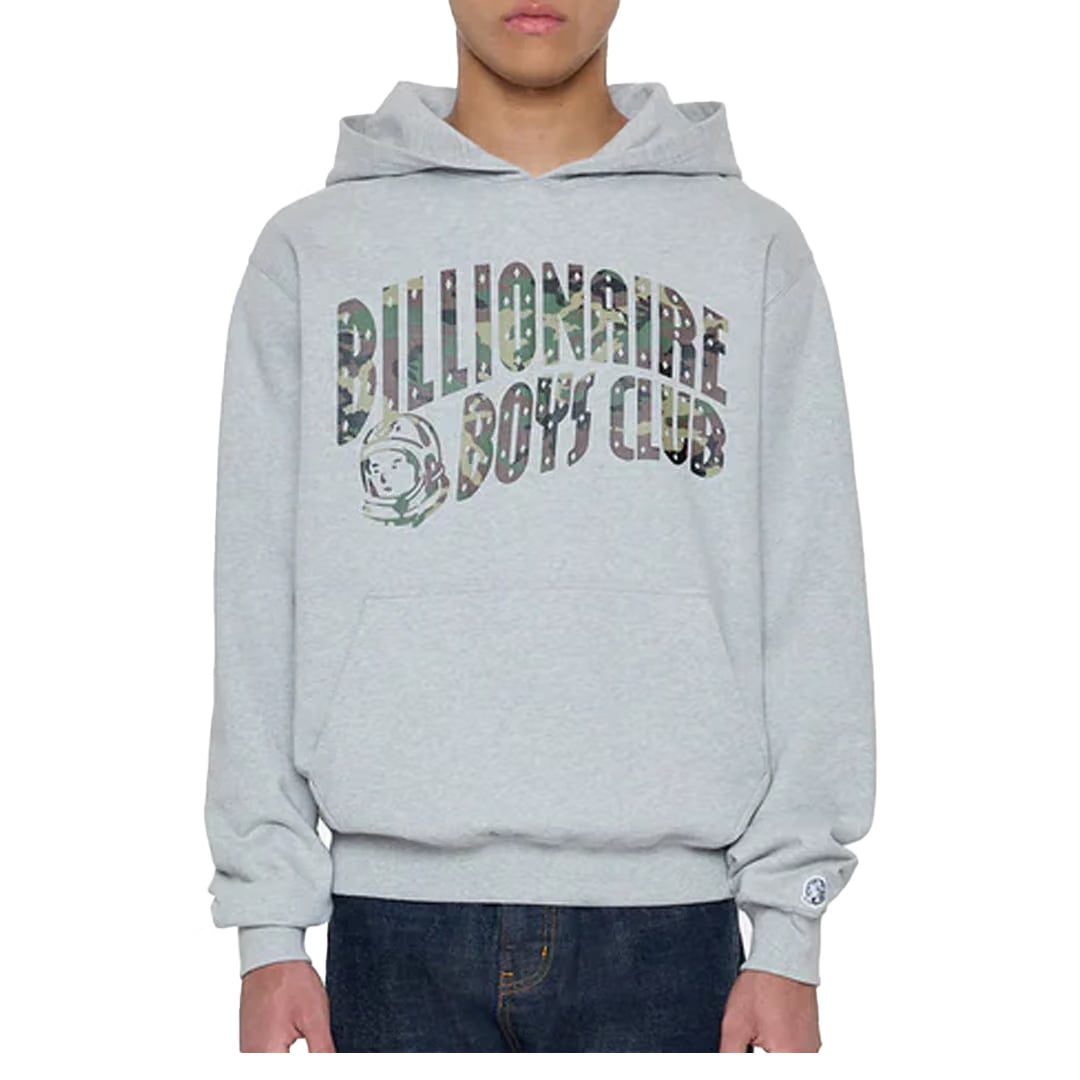 Billionaire Boys Club CAMO HOODIE HEATHER GREY