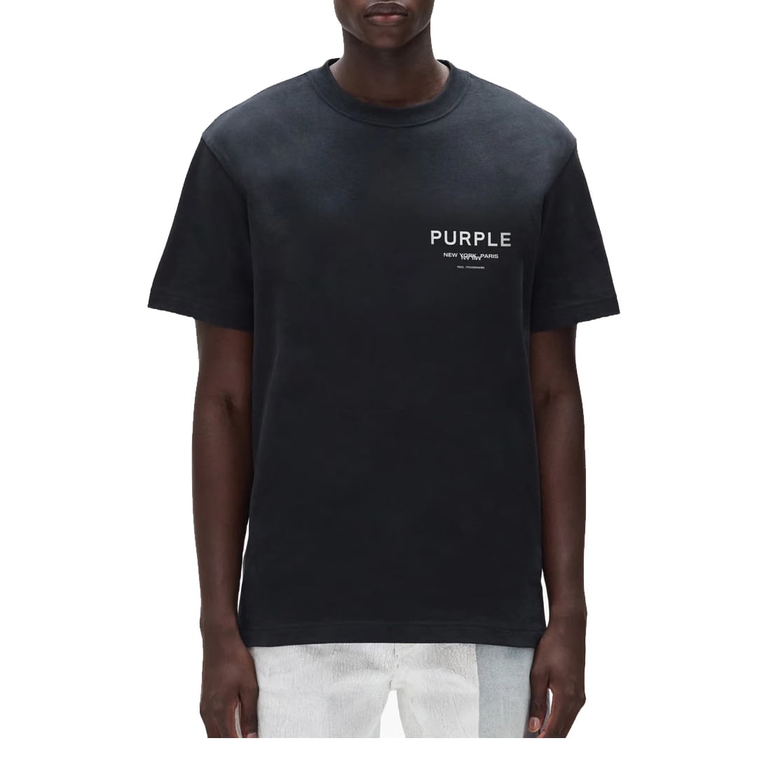 Purple Brand CITIES TEE BLACK