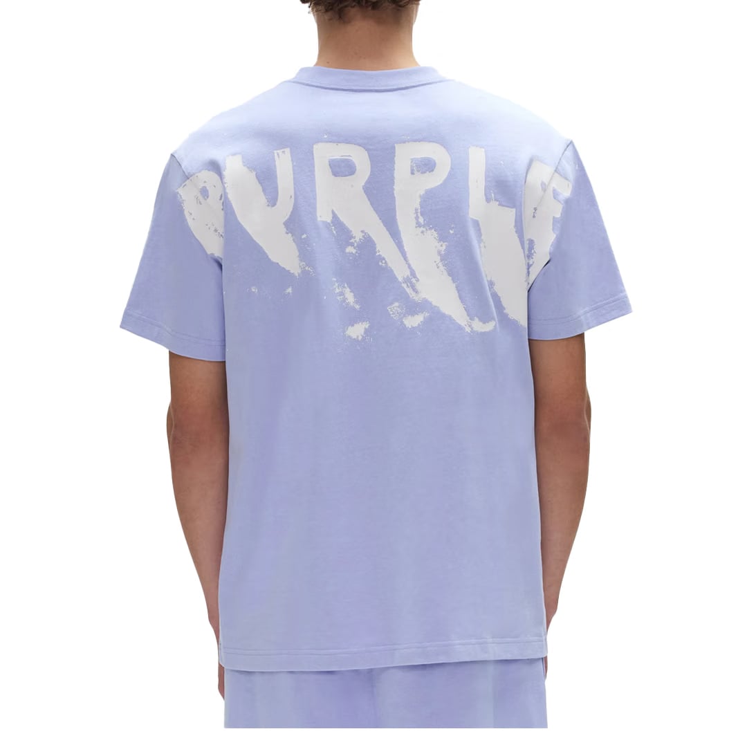 Purple Brand PAINTED WORDMARK TEE LAVENDER