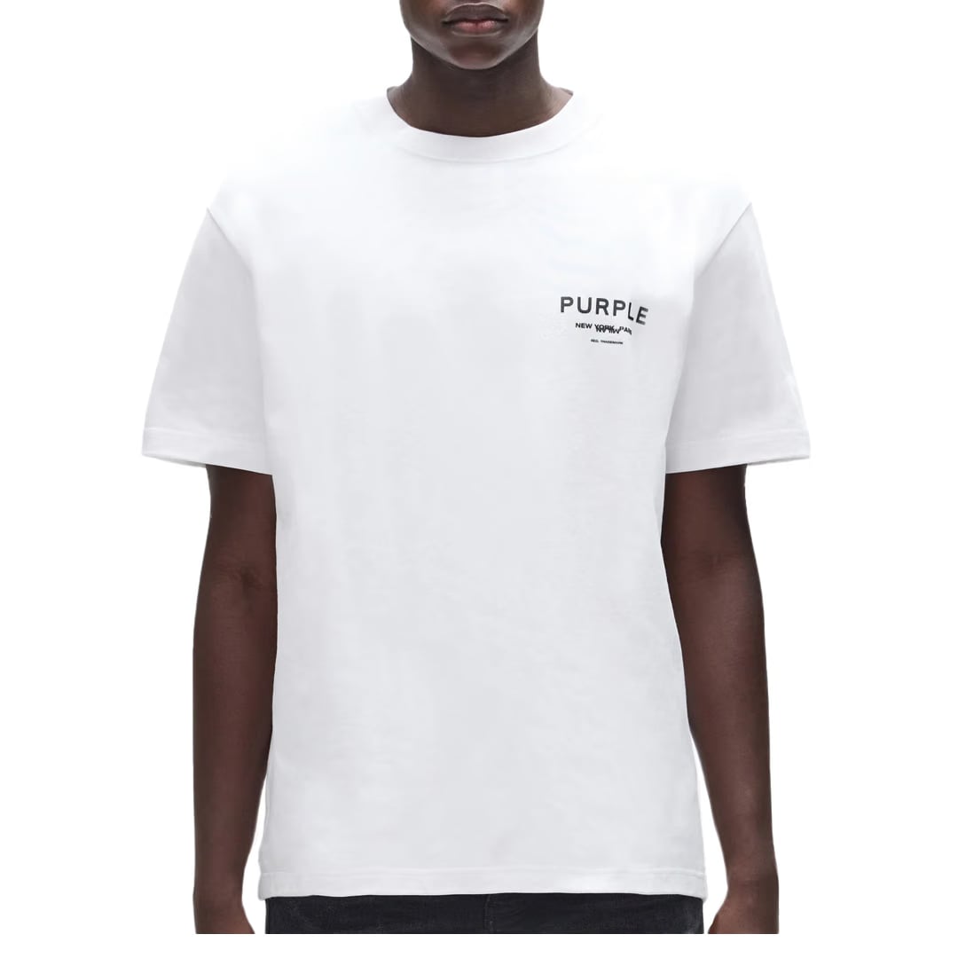 Purple Brand CITIES TEE WHITE