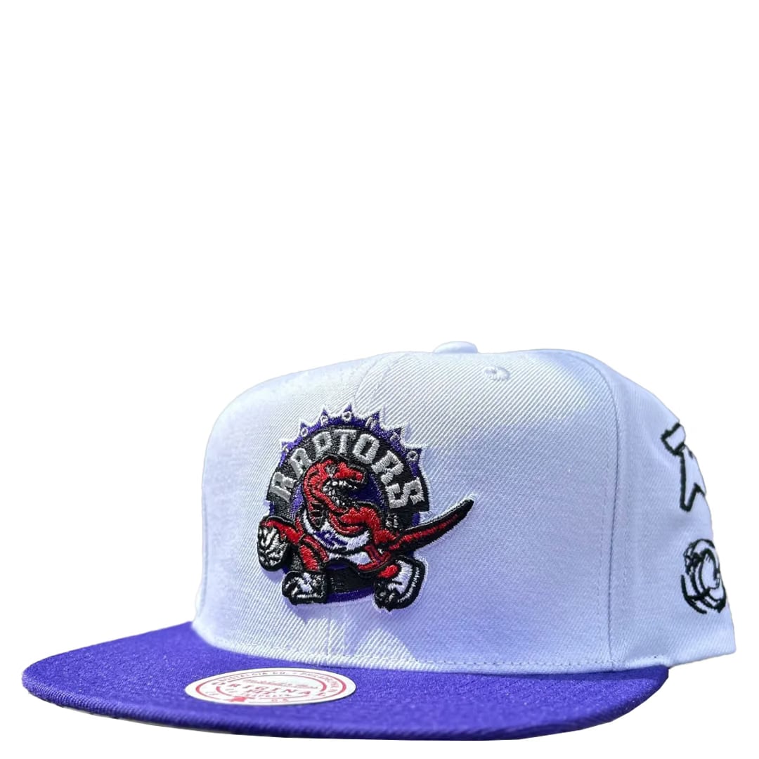 Mitchell & Ness NBA TORONTO RAPTORS SCRIBBLES SNAPBACK