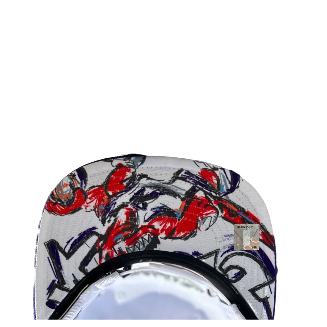 Mitchell & Ness NBA TORONTO RAPTORS SCRIBBLES SNAPBACK