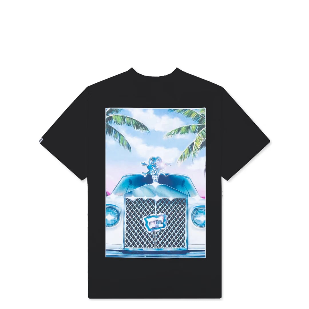 Icecream MIAMI SHORT SLEEVE TEE BLACK