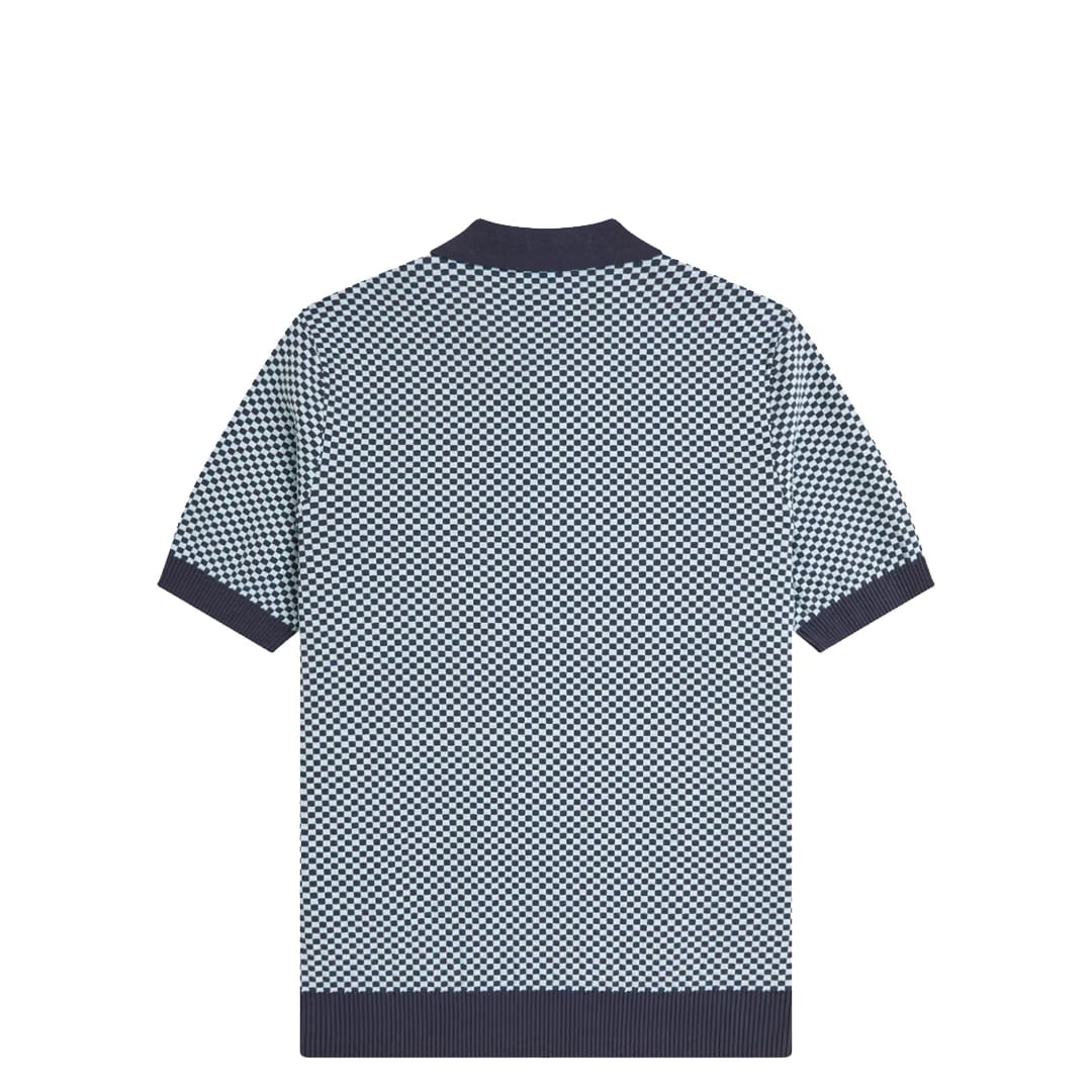 Fred Perry CHEQUERBOARD KNITTED SHIRT