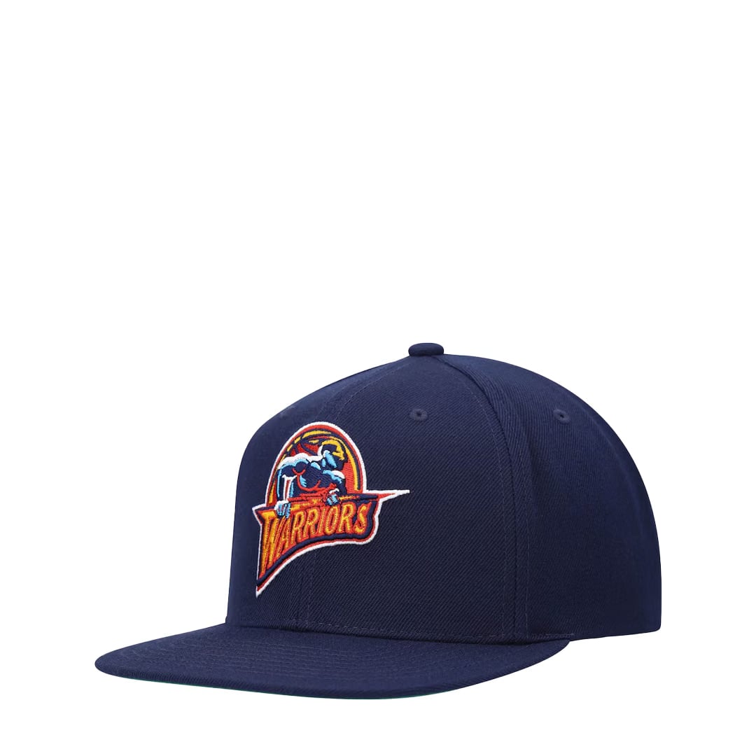 Mitchell & Ness GOLDEN STATE WARRIORS HARDWOOD CLASSICS TEAM GROUND 2.0 SNAPBACK