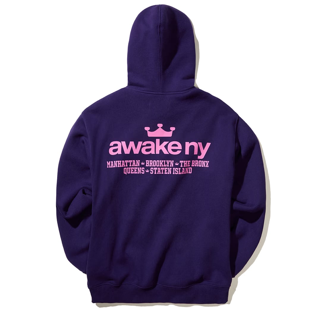 Awake NY GOOD EVERYWHERE PULLOVER HOODIE PURPLE