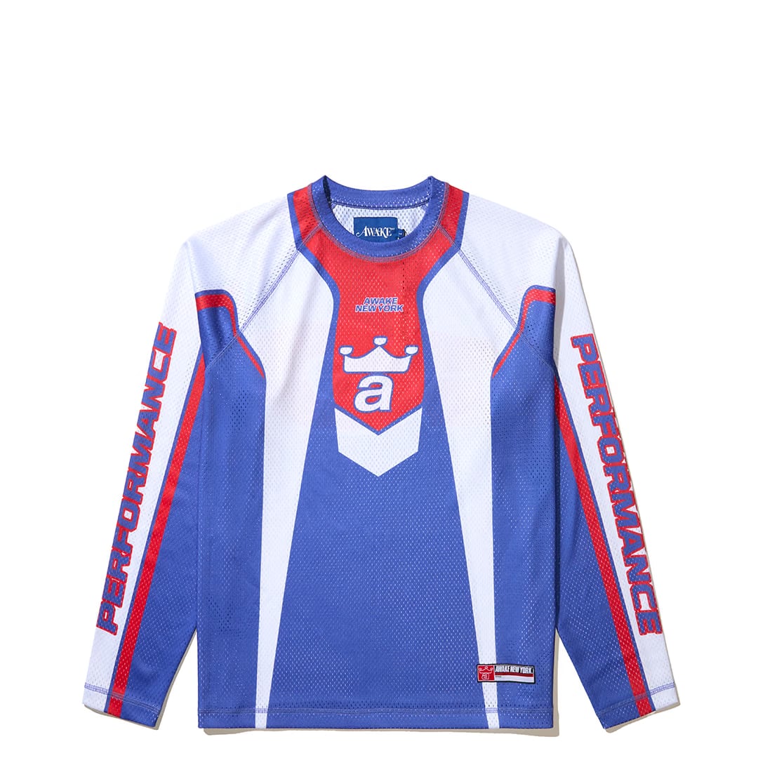 Awake NY MESH JERSEY RACER BLUE