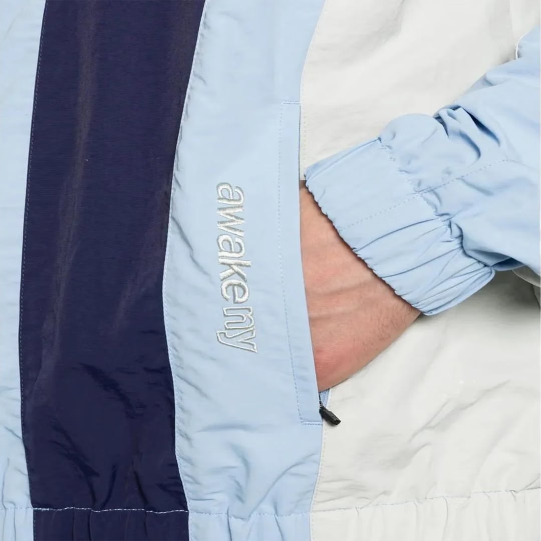 Awake NY PUSHERMAN TRACK JACKET BLUE
