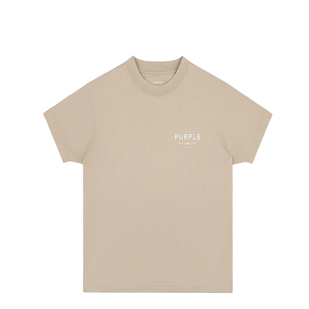 Purple Brand CITIES TEE PLAZA TAUPE