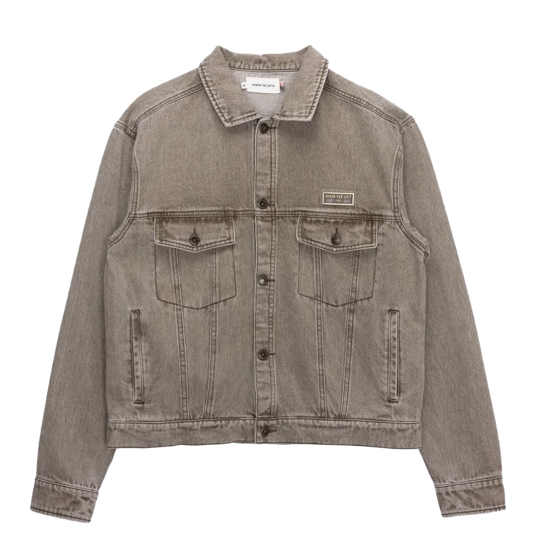 Honor The Gift WASHED TWILL TRUCKER JACKET