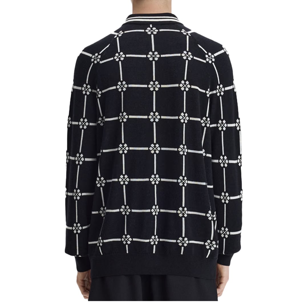 Fred Perry LONG SLEEVE KNITTED SHIRT