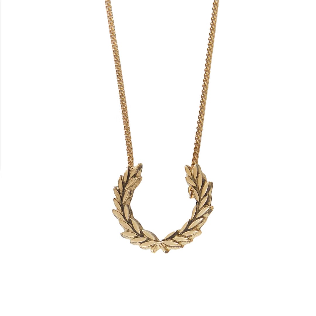 Fred Perry LAUREL WREATH NECKLACE GOLD