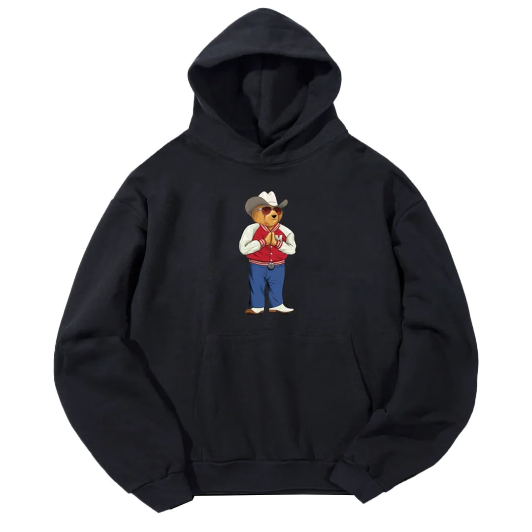 MARKET HEE HAW BEAR HOODIE