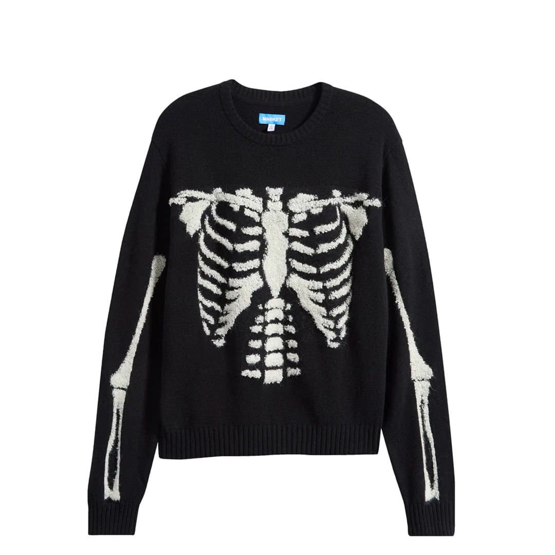 MARKET SKELLY SWEATER (INTARSIA KNIT)
