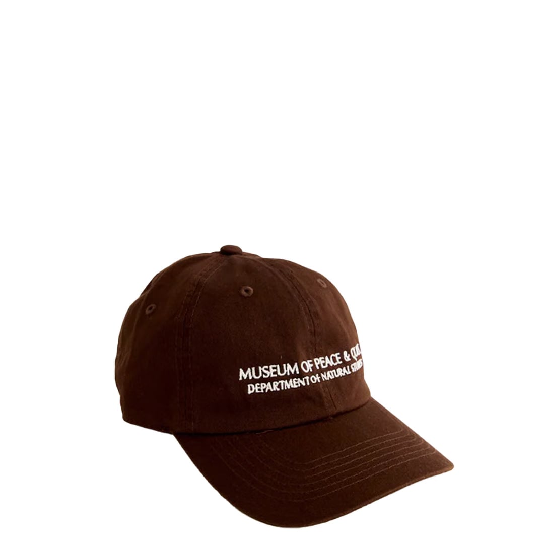 Museum of Peace & Quiet NATURAL STUDIES DAD HAT BROWN
