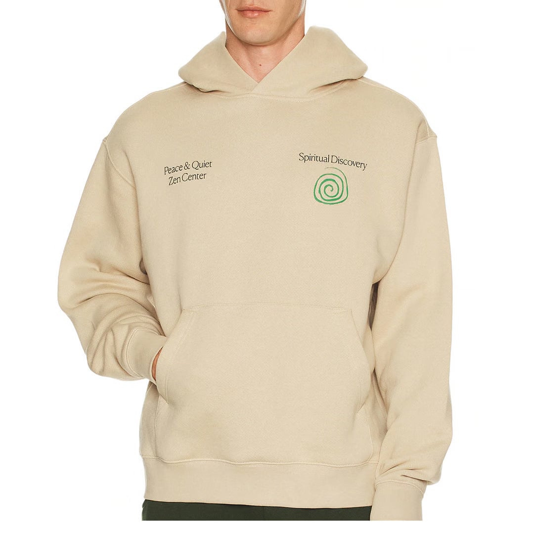 Museum of Peace & Quiet SPIRITUAL DISCOVERY HOODIE TAUPE