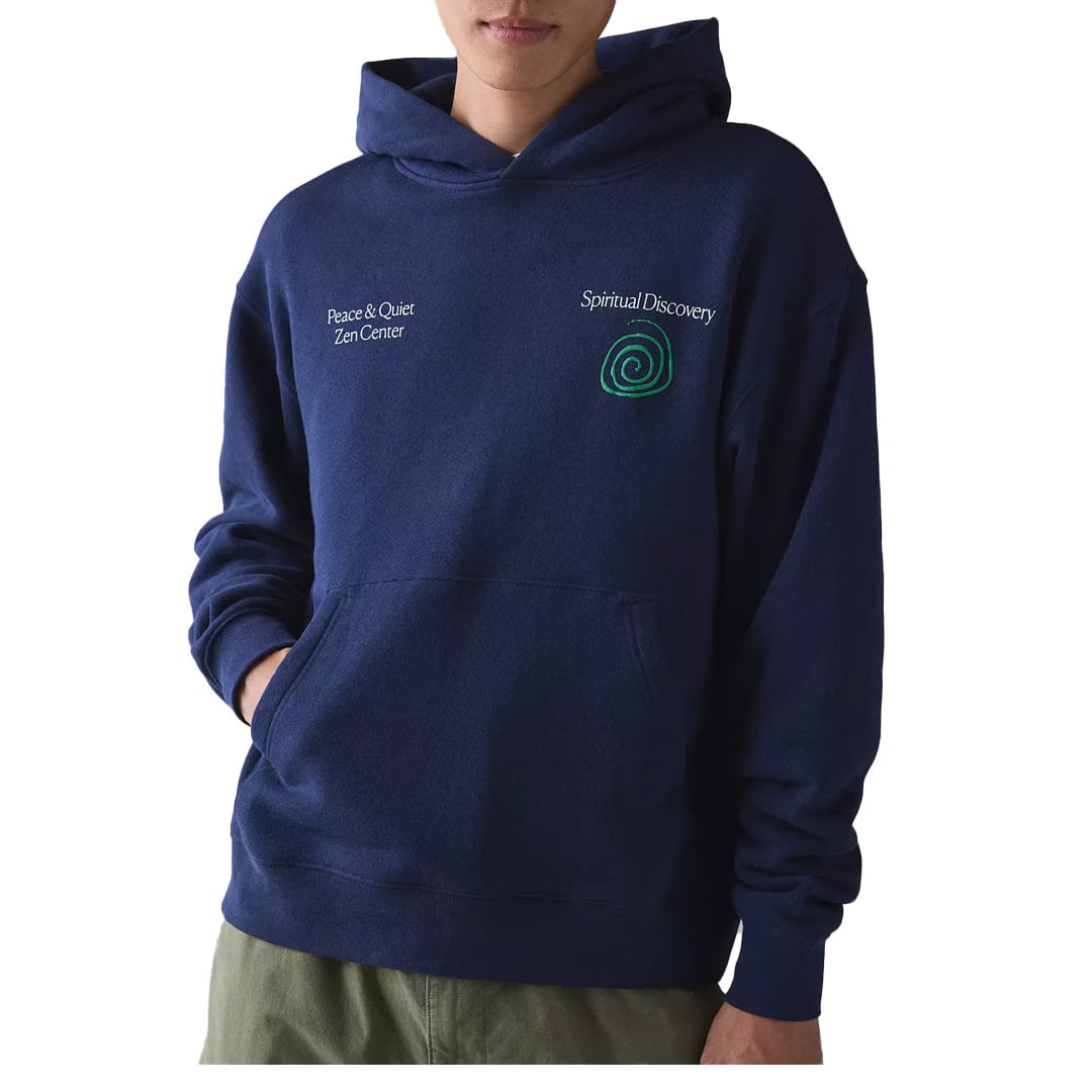 Museum of Peace & Quiet SPIRITUAL DISCOVERY HOODIE NAVY