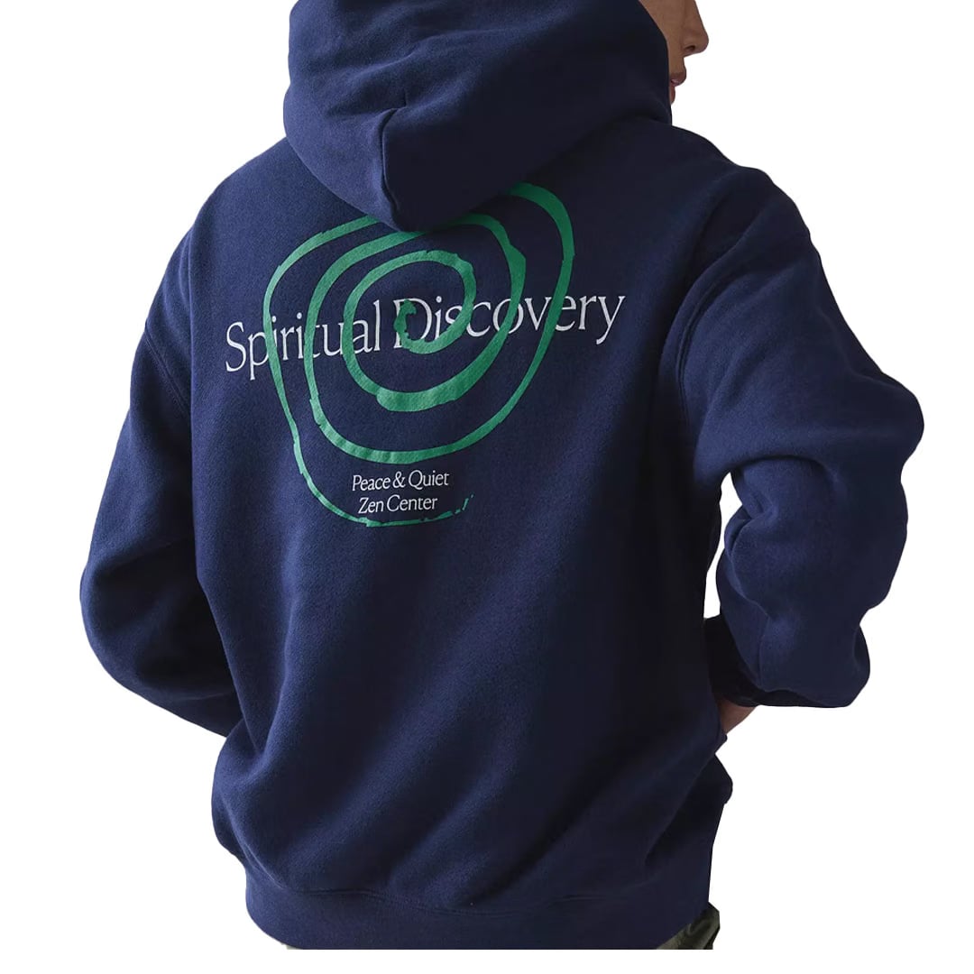 Museum of Peace & Quiet SPIRITUAL DISCOVERY HOODIE NAVY