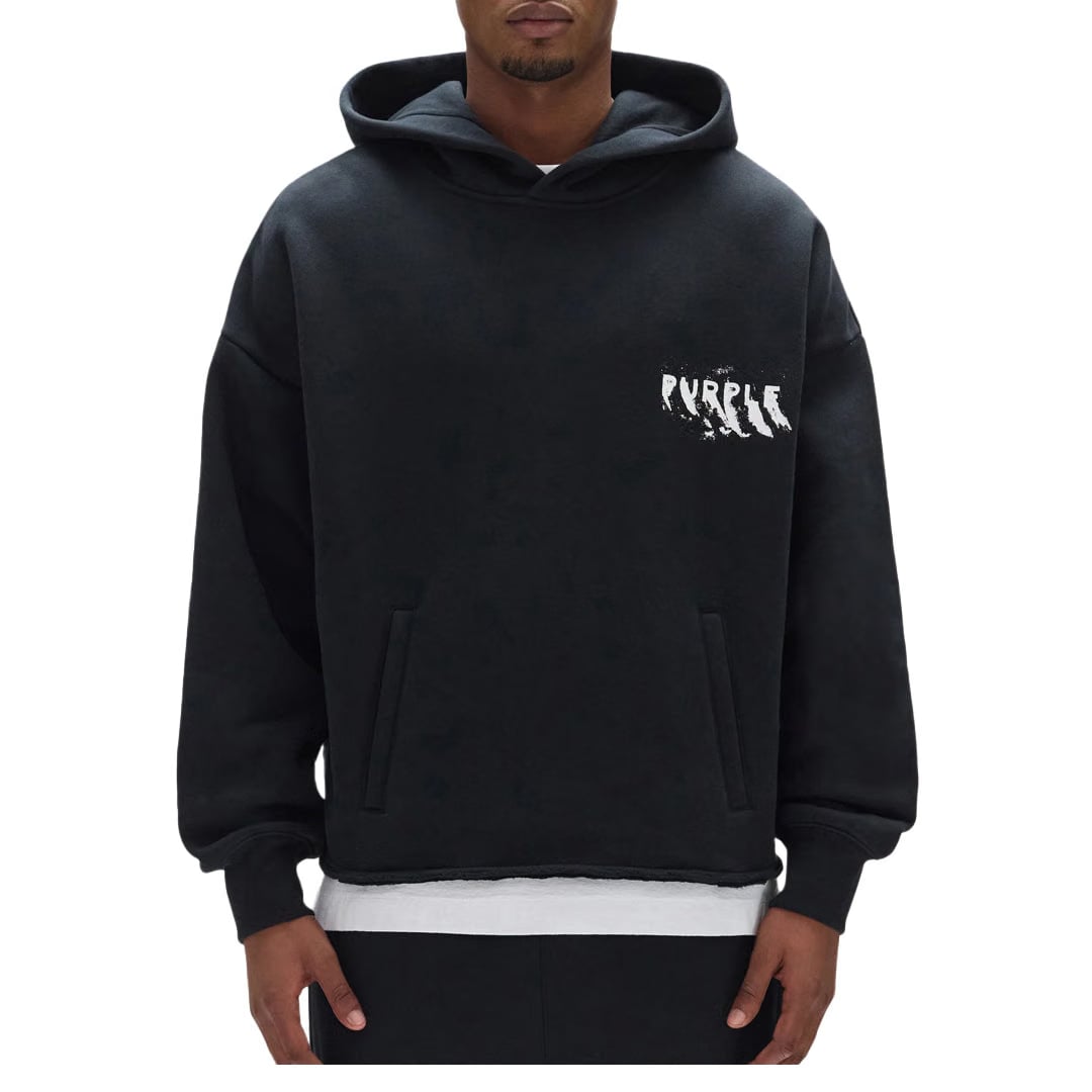 Purple Brand PAINTED WORDMARK HOODIE